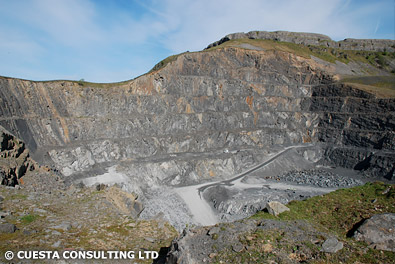 Dry Rigg Quarry (2007) (c) Cuesta Consulting Ltd